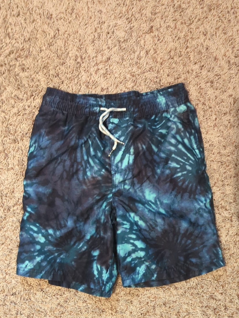 Original Use Men's Blue Tie-Dye Hybrid Shorts